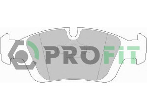 PROFIT 5000-0725 stabdžių trinkelių rinkinys, diskinis stabdys 
 Techninės priežiūros dalys -> Papildomas remontas
34111160356, 34111160357, 34111160532