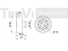 TREVI AUTOMOTIVE TD1023 kreipiantysis skriemulys, paskirstymo diržas 
 Diržinė pavara -> Paskirstymo diržas/komplektas -> Laisvasis/kreipiamasis skriemulys
038109244B, 038109244C, 038109244H