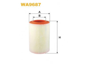 WIX FILTERS WA9687 oro filtras 
 Techninės priežiūros dalys -> Techninės priežiūros intervalai
51854025
