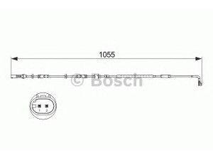 BOSCH 1 987 473 506 įspėjimo kontaktas, stabdžių trinkelių susidėvėjimas 
 Stabdžių sistema -> Susidėvėjimo indikatorius, stabdžių trinkelės
34 35 6 775 850