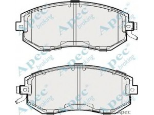 APEC braking PAD1868 stabdžių trinkelių rinkinys, diskinis stabdys 
 Techninės priežiūros dalys -> Papildomas remontas
26296SC000, 26296SC010, 26296SC020