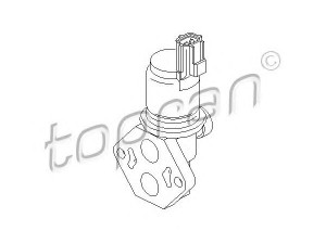 TOPRAN 302 445 tuščiosios eigos valdymo vožtuvas, oro tiekimas 
 Kuro mišinio formavimas -> Mišinio sudarymas -> Laisvų sūkių kontrolė
1 086 369, XS6U9F715AA