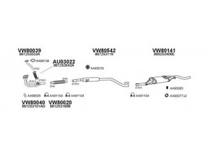 VENEPORTE 800530 išmetimo sistema 
 Išmetimo sistema -> Išmetimo sistema, visa