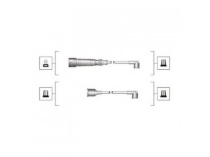MAGNETI MARELLI 941319170023 uždegimo laido komplektas 
 Kibirkšties / kaitinamasis uždegimas -> Uždegimo laidai/jungtys