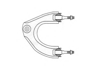 OCAP 0781571 pakabos skersinė sąvarža 
 Ašies montavimas/vairavimo mechanizmas/ratai -> Valdymo rankenėlės statramstis
GSJ424