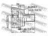 FEBEST 1610-220A48 jungtis, kardaninis velenas
A2203300001, A2203300101