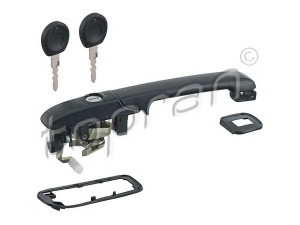 TOPRAN 108 481 durų rankenėlė 
 Užrakinimo sistema -> Rankenėlės
3A0 837 206B, 3A0 837 206D