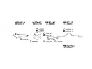 VENEPORTE 500201 išmetimo sistema