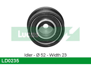 LUCAS ENGINE DRIVE LD0235 įtempiklio skriemulys, paskirstymo diržas
5636415, 5636419, 5636427, 90412731