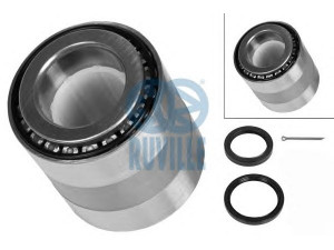 RUVILLE 8103 rato guolio komplektas 
 Ašies montavimas/vairavimo mechanizmas/ratai -> Rato stebulė/montavimas -> Rato guolis
62101-4110, 62101-4111, 90610-0007