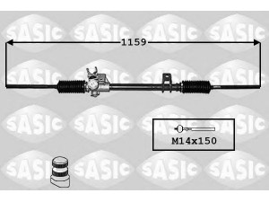 SASIC 4006010B vairo pavara 
 Vairavimas -> Vairo pavara/siurblys
7701462168, 7701463999