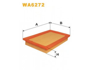 WIX FILTERS WA6272 oro filtras 
 Techninės priežiūros dalys -> Techninės priežiūros intervalai
PC500