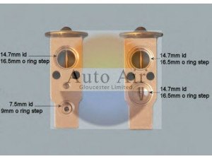 AUTO AIR GLOUCESTER 22-8883 išsiplėtimo vožtuvas, oro kondicionavimas 
 Oro kondicionavimas -> Vožtuvai
97604-26001, 9760426000, 9760426001