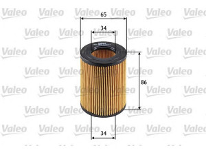 VALEO 586547 alyvos filtras 
 Techninės priežiūros dalys -> Techninės priežiūros intervalai
26320-27100, 2632027100