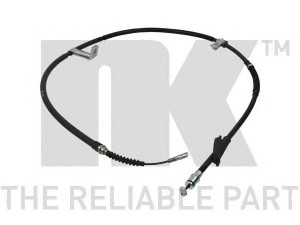 NK 905025 trosas, stovėjimo stabdys 
 Stabdžių sistema -> Valdymo svirtys/trosai
96246680, 96336080
