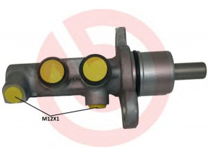 BREMBO M 23 120 pagrindinis cilindras, stabdžiai 
 Stabdžių sistema -> Pagrindinis stabdžių cilindras
77363624, 558116, 93172091, BSM0425