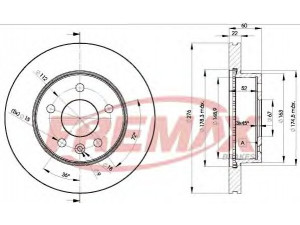 FREMAX BD-6380 stabdžių diskas 
 Stabdžių sistema -> Diskinis stabdys -> Stabdžių diskas
638 421 0112