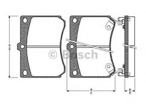 BOSCH 0 986 TB2 186 stabdžių trinkelių rinkinys, diskinis stabdys 
 Techninės priežiūros dalys -> Papildomas remontas
B0YW3323Z, B0YW3323ZA, B0YW3323ZC