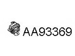 VENEPORTE AA93369 guminė juosta, išmetimo sistema 
 Išmetimo sistema -> Surinkimo dalys -> Atskiros surinkimo dalys -> Guminė juosta
206510005R