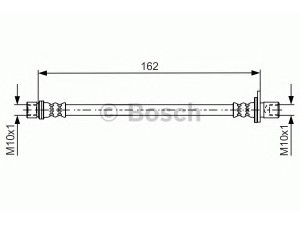 BOSCH 1 987 481 638 stabdžių žarnelė 
 Stabdžių sistema -> Stabdžių žarnelės
9094702E31, 9094702F86