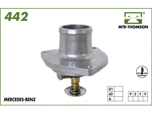 MTE-THOMSON 442.80 termostatas, aušinimo skystis 
 Aušinimo sistema -> Termostatas/tarpiklis -> Thermostat
119.200.00.15, 119.203.01.75
