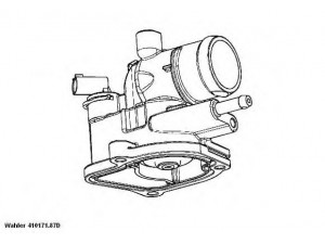 WAHLER 410171.87D termostatas, aušinimo skystis 
 Aušinimo sistema -> Termostatas/tarpiklis -> Thermostat
5080 146 AB, 611 200 02 15, 611 200 07 15