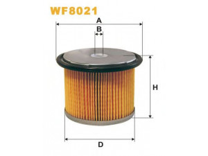 WIX FILTERS WF8021 kuro filtras 
 Techninės priežiūros dalys -> Papildomas remontas
190633, 190643, 1906C1, 96098964