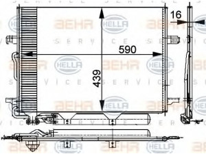 HELLA 8FC 351 300-711 kondensatorius, oro kondicionierius 
 Oro kondicionavimas -> Kondensatorius
211 500 02 54, 211 500 06 54, 211 500 11 54