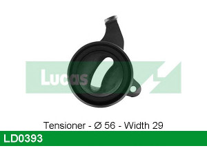 LUCAS ENGINE DRIVE LD0393 įtempiklio skriemulys, paskirstymo diržas
13505-11040, 13505-11050