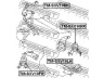 FEBEST TM-SXV10LH variklio montavimas 
 Variklis -> Variklio montavimas -> Variklio montavimo rėmas
12372-74370