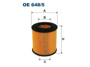 FILTRON OE648/5 alyvos filtras 
 Filtrai -> Alyvos filtras
55189320, 71737926, 5650354, 1651079J50