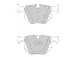 FERODO FSL1748 stabdžių trinkelių rinkinys, diskinis stabdys 
 Techninės priežiūros dalys -> Papildomas remontas
34216763043, 34216763044