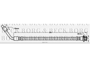 BORG & BECK BBH7709 stabdžių žarnelė 
 Stabdžių sistema -> Stabdžių žarnelės
46211-2S600, 46211-2S620, 46211-2S62A