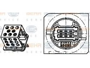 HELLA 9ML 351 332-261 varža, vidaus pūtiklis 
 Šildymas / vėdinimas -> Orpūtė/dalys
6450.EN
