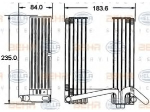 HELLA 8FV 351 331-201 garintuvas, oro kondicionierius
B0AN80116001, BOA 91567