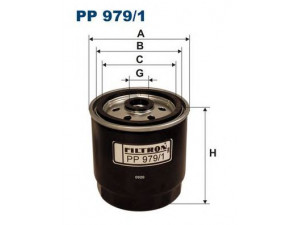 FILTRON PP979/1 kuro filtras 
 Techninės priežiūros dalys -> Papildomas remontas
3192217400