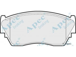 APEC braking PAD782 stabdžių trinkelių rinkinys, diskinis stabdys 
 Techninės priežiūros dalys -> Papildomas remontas
4106062C90