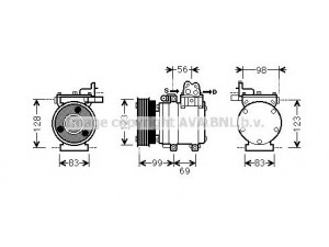 AVA QUALITY COOLING HYK221 kompresorius, oro kondicionierius 
 Oro kondicionavimas -> Kompresorius/dalys
977011C600
