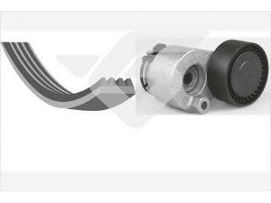 HUTCHINSON KHV 164 V formos rumbuotas diržas, komplektas
7701476475, 7701476475