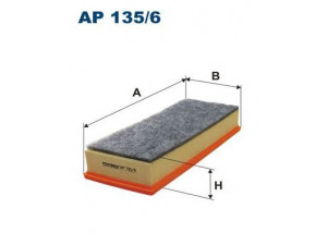 FILTRON AP135/6 oro filtras 
 Filtrai -> Oro filtras
8200775764