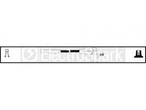 STANDARD OEK880 uždegimo laido komplektas 
 Kibirkšties / kaitinamasis uždegimas -> Uždegimo laidai/jungtys