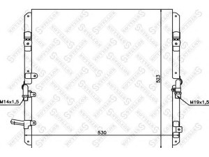 STELLOX 10-45536-SX kondensatorius, oro kondicionierius 
 Oro kondicionavimas -> Kondensatorius
88461-60051