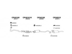 VENEPORTE 770124 išmetimo sistema 
 Išmetimo sistema -> Išmetimo sistema, visa