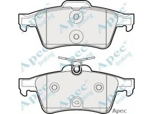 APEC braking PAD1818 stabdžių trinkelių rinkinys, diskinis stabdys 
 Techninės priežiūros dalys -> Papildomas remontas
4254A8
