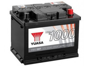 YUASA YBX1027 starterio akumuliatorius 
 Elektros įranga -> Akumuliatorius