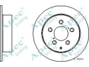 APEC braking DSK2716 stabdžių diskas 
 Stabdžių sistema -> Diskinis stabdys -> Stabdžių diskas
4243105050