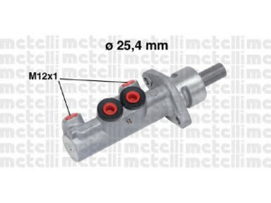 METELLI 05-0605 pagrindinis cilindras, stabdžiai 
 Stabdžių sistema -> Pagrindinis stabdžių cilindras
7D0 611 019B