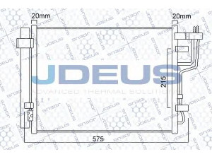 JDEUS 765M10 kondensatorius, oro kondicionierius 
 Oro kondicionavimas -> Kondensatorius
976061H600