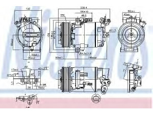 NISSENS 890015 kompresorius, oro kondicionierius 
 Oro kondicionavimas -> Kompresorius/dalys
01140090, 01140091, 01140219, 01140548