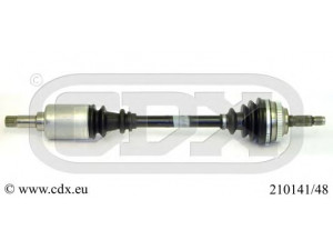 CDX 210141/48 kardaninis velenas 
 Ratų pavara -> Kardaninis velenas
32725J, 3272V2, 32725J, 3272V2